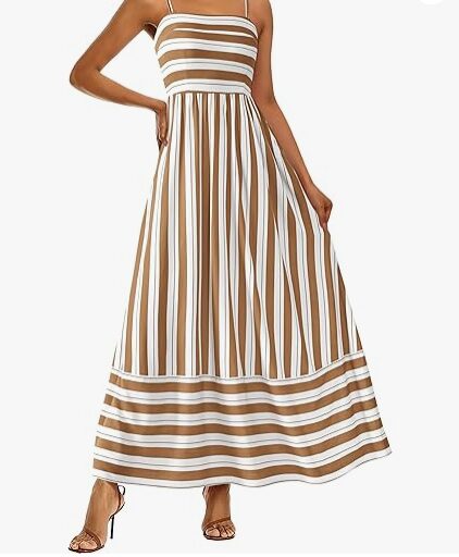 Striped Maxi Dress