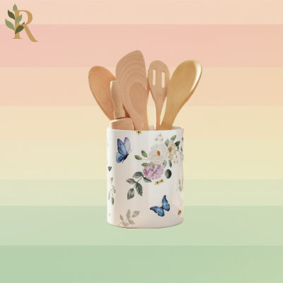 Butterfly Spring Kitchen Utensil Holder