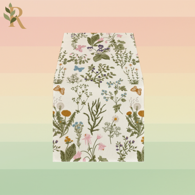 Wildflowers Spring Table Runner