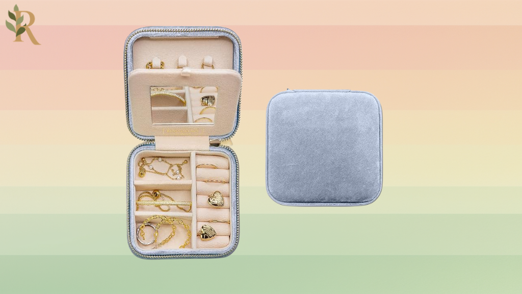 Benevolence LA Velvet Travel Jewelry Box