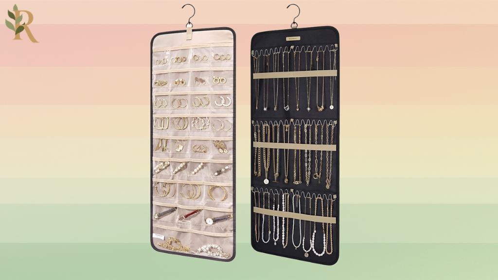 V-LAFUY Large Travel Jewelry Case