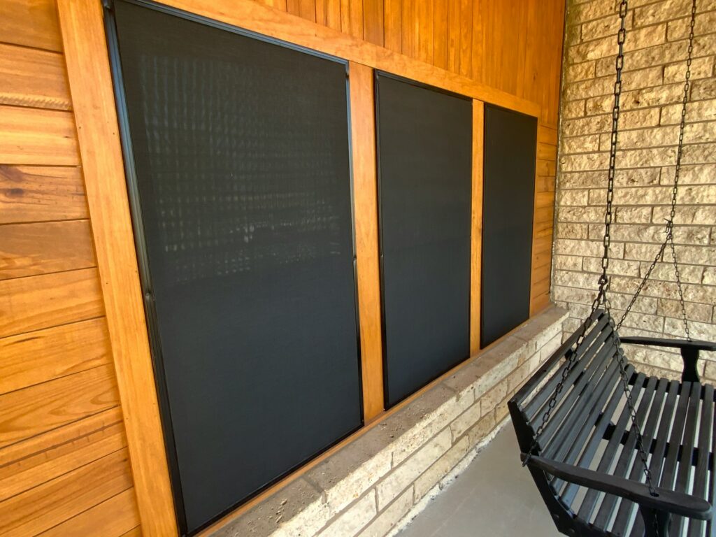 porch with screen