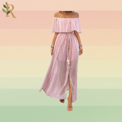 off-shoulder dress