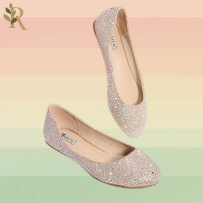 Bejeweled Ballerina Flats