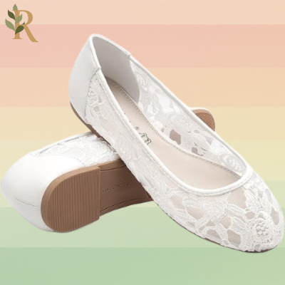 Lacy Round-Toe Flats