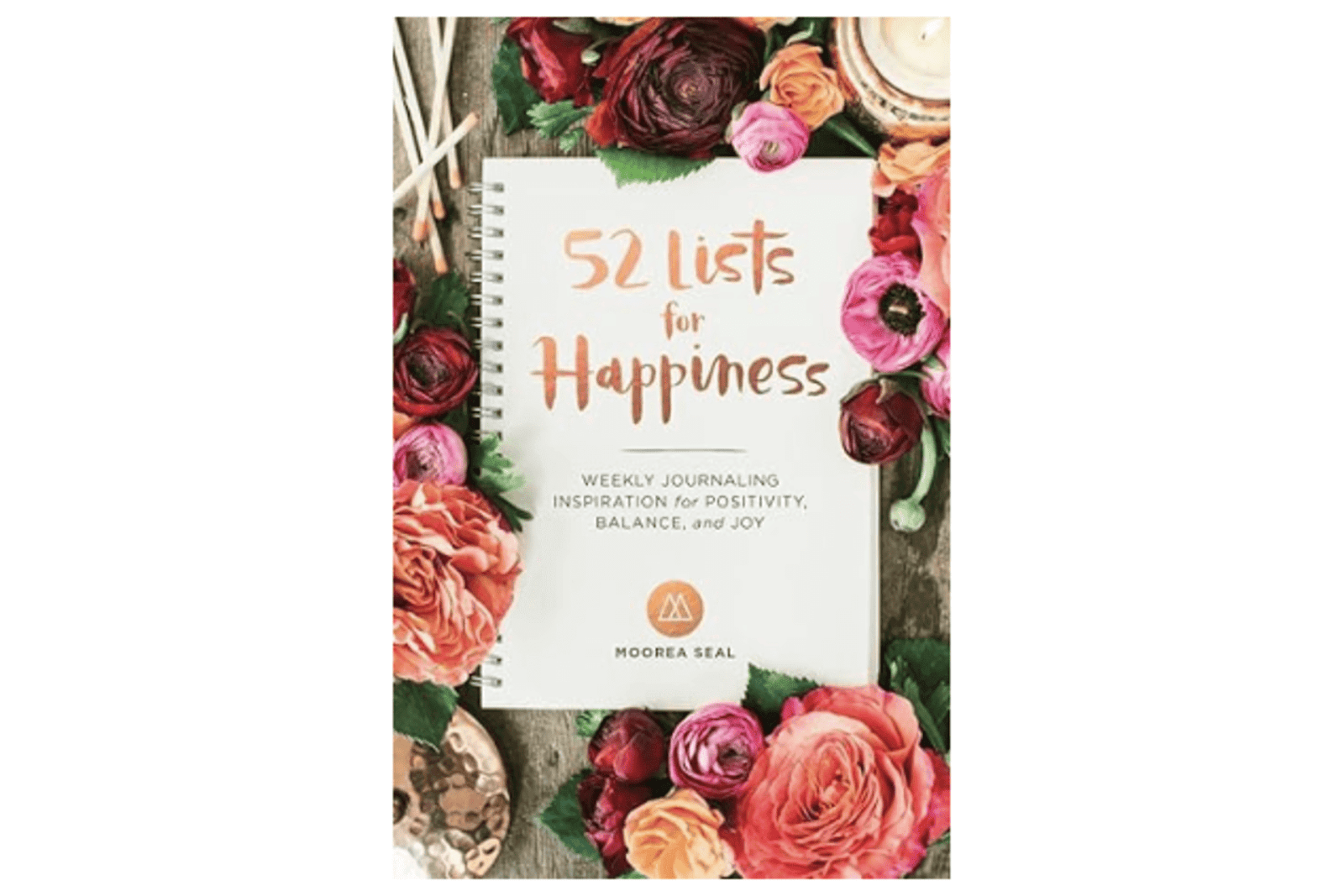 Balance inspiration, positivity, balance and joy with 52 lists.