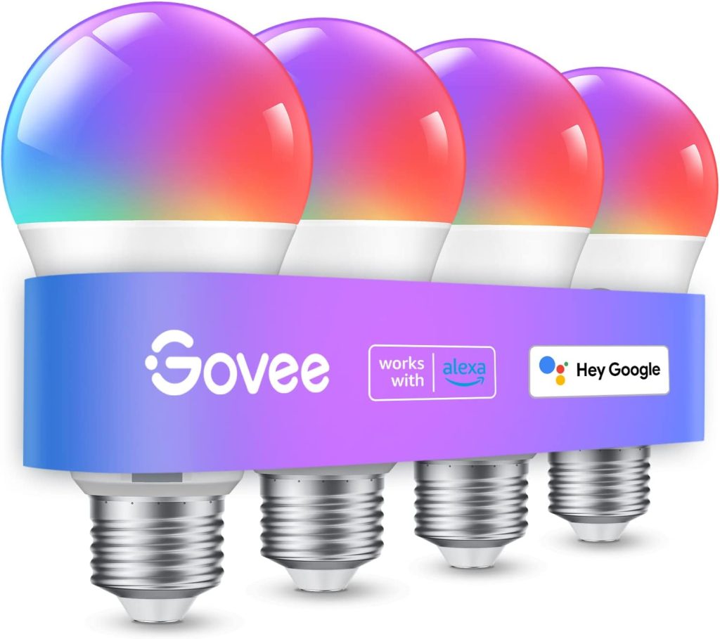A 4-pack of Govee smart bulbs