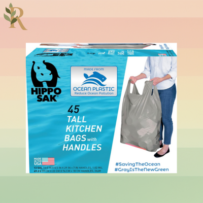 Hippo Sak - Tall Kitchen Garbage Bags for spring cleaning