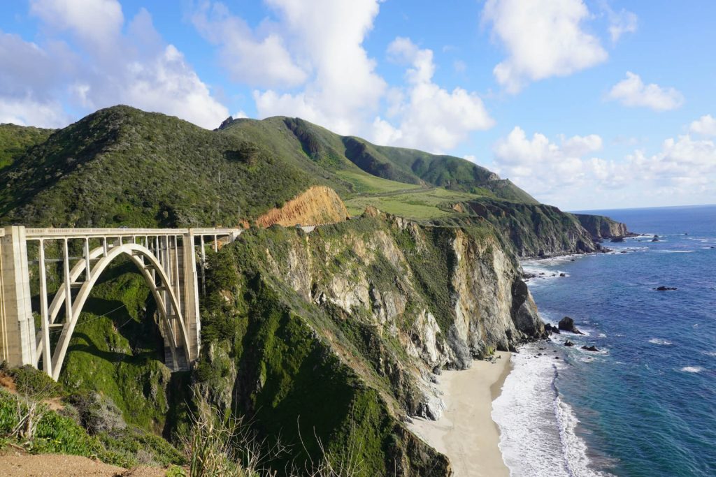 Big Sur and other beautiful natural environments can help you quickly become unplugged.