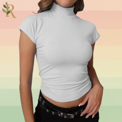 mock turtleneck shirt