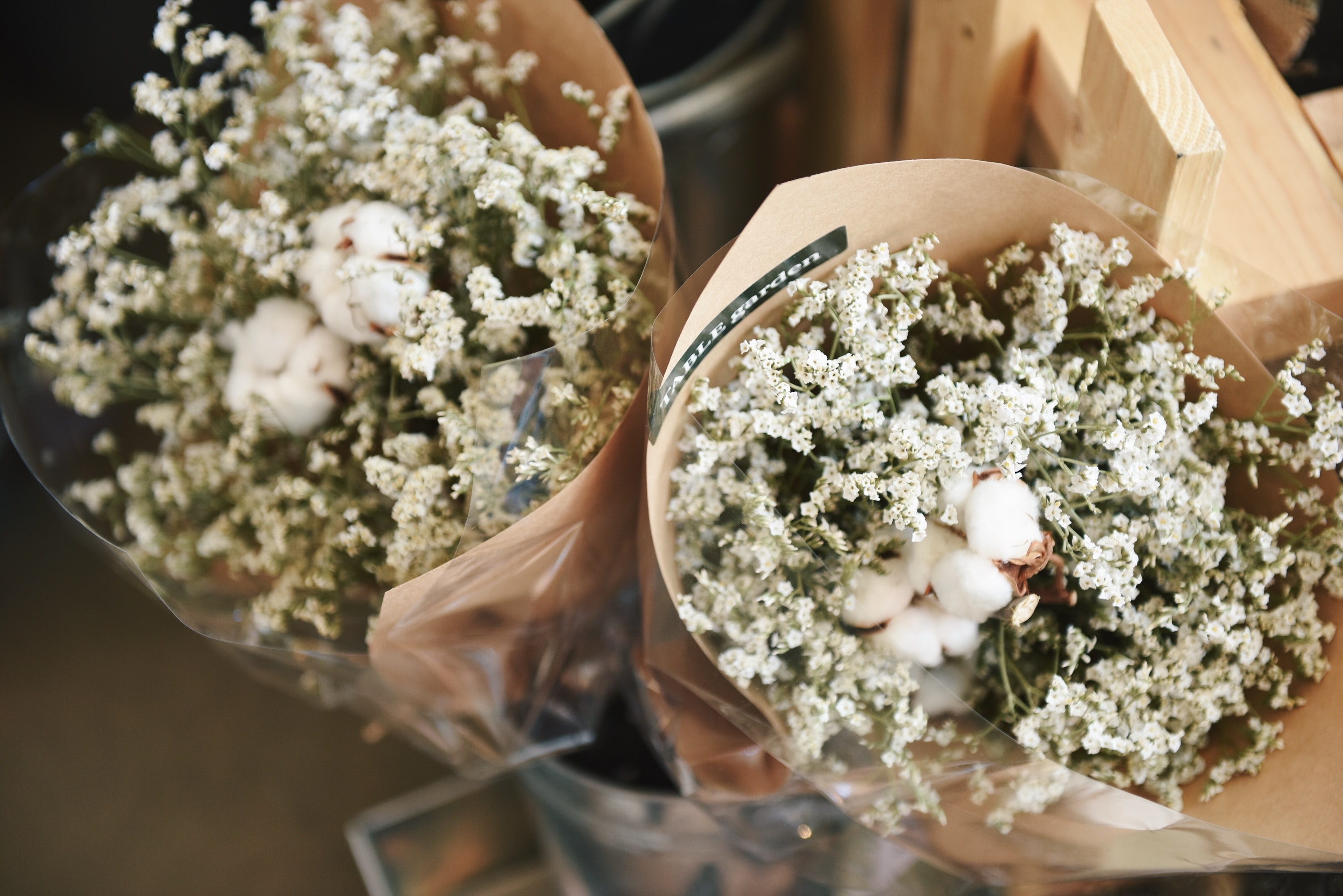 Baby's breath is a classic wedding flower