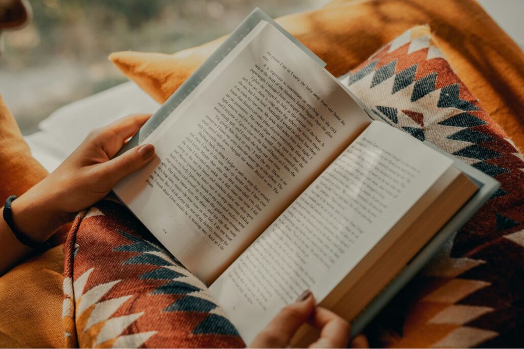 What to Read Next — Person reading
