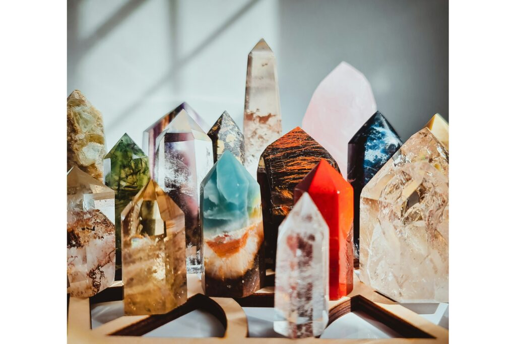 Alt text: Different crystals serve different purposes, so choose wisely.