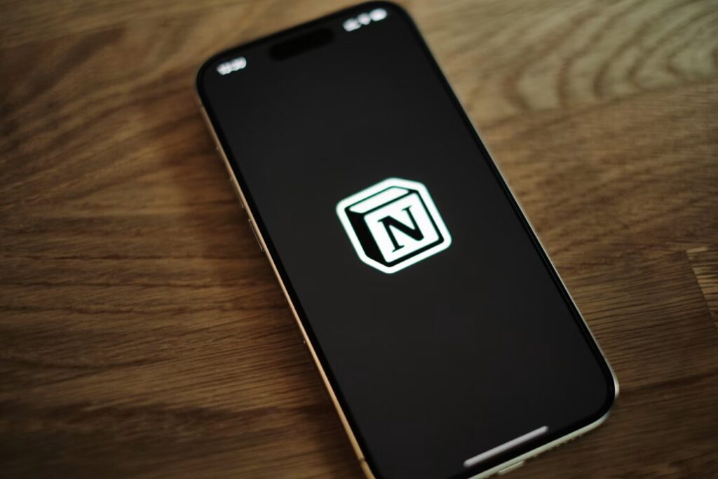 Notion is one of the best Best Apps for Productivity