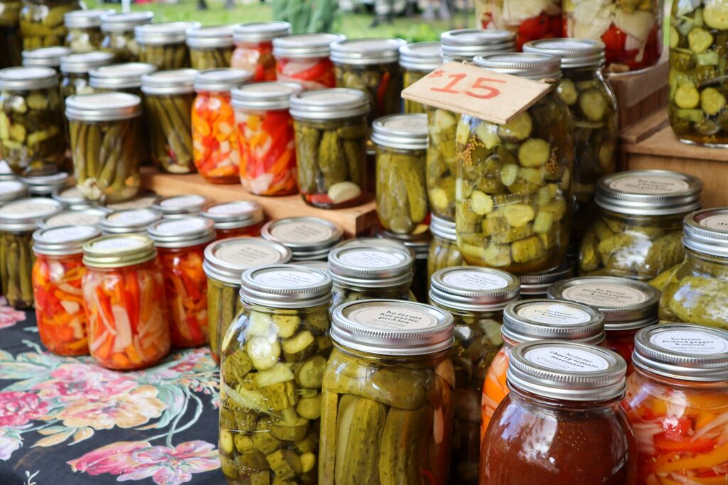 Pickling mason jars