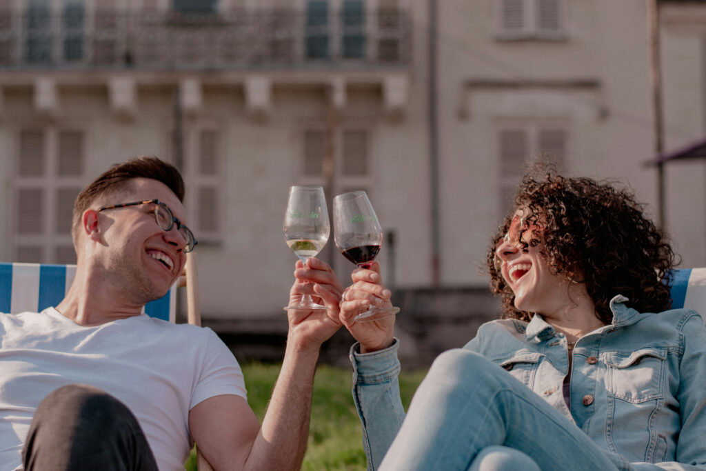 A blind tasting challenge can be a fun summer party idea.