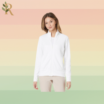 You'll need a lightweight jacket for your sporty look.