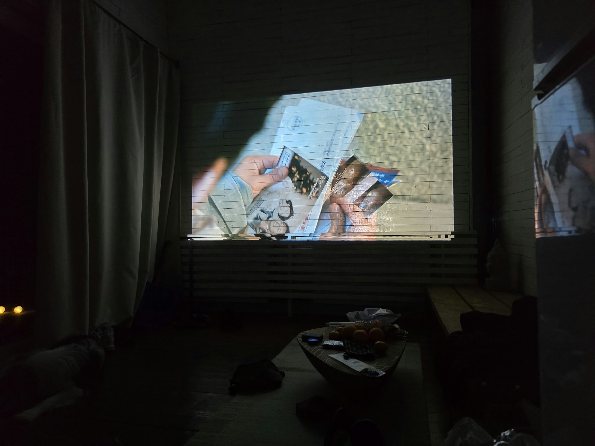 movie night at home