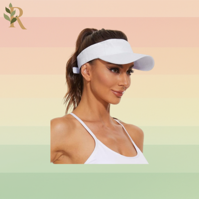 Sun visors are good for you head and face and definitely boost the tenniscore look.