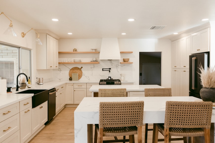 organic modern kitchen design