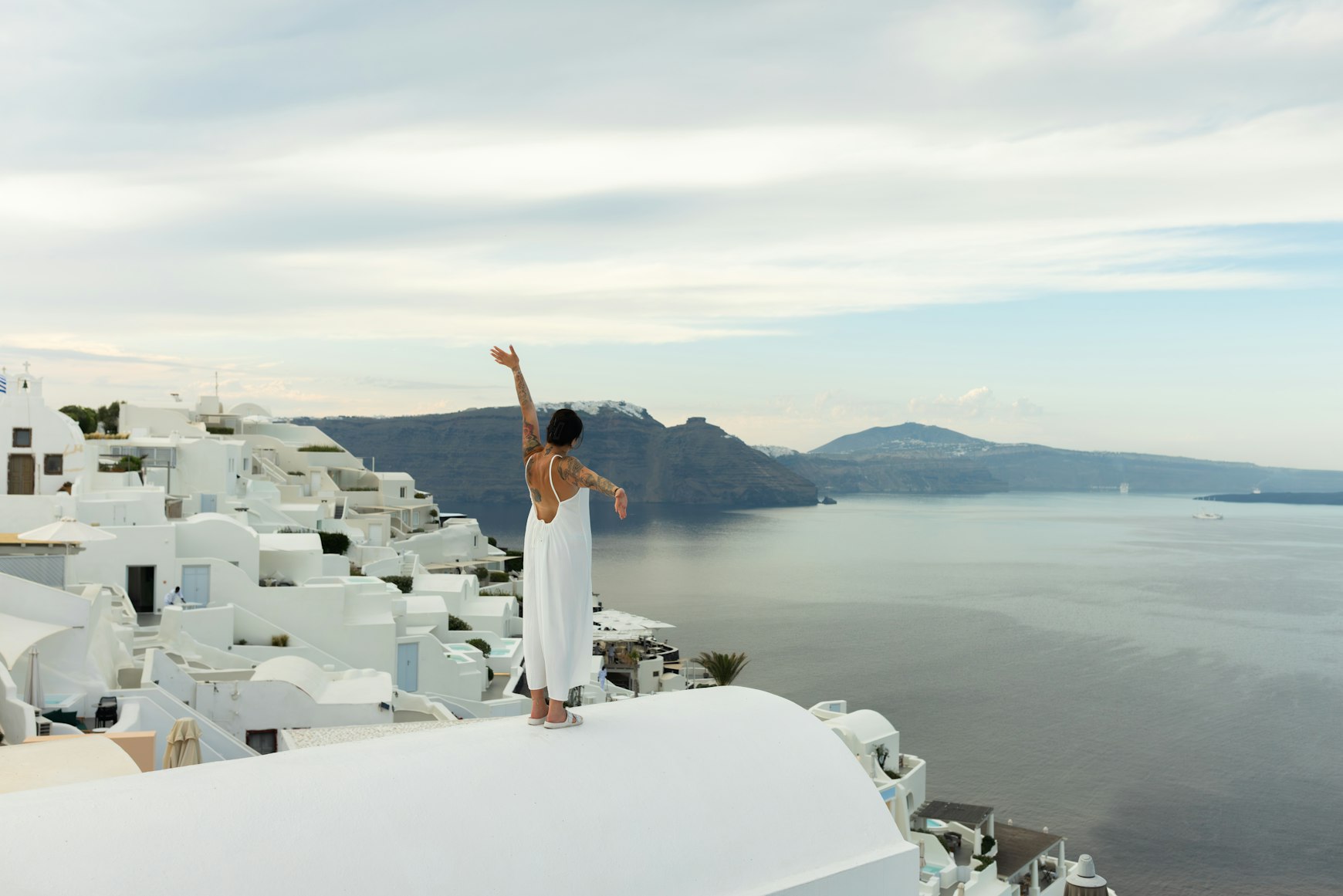 solo traveler in Greece