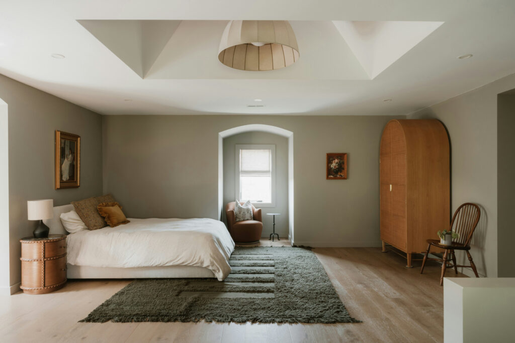 Thoughtful color choices can enhance warm minimalism in your home.