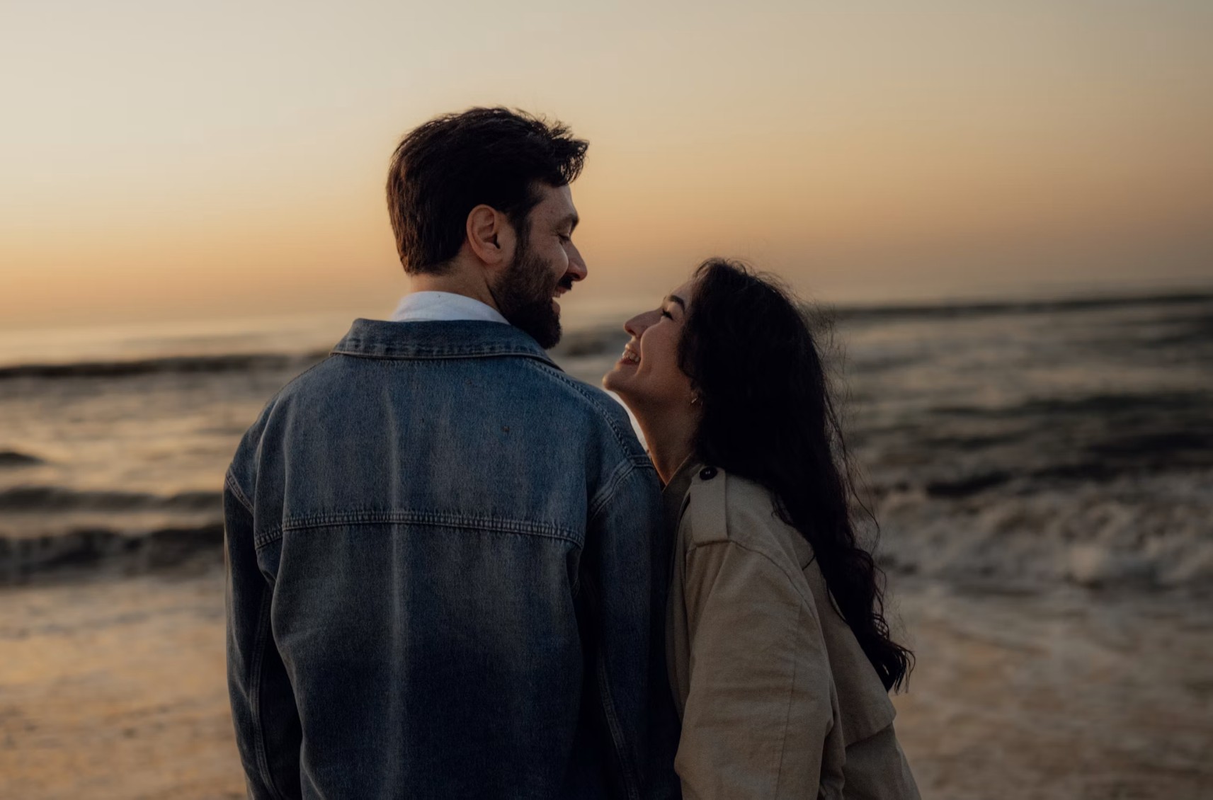 couple looking at each other
