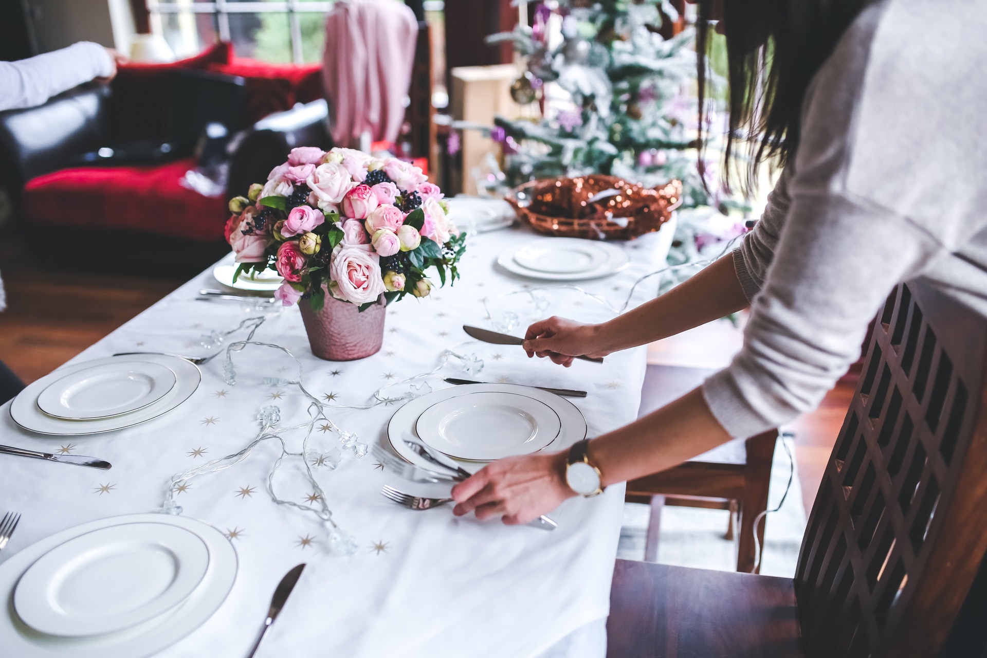 at-home dinner party