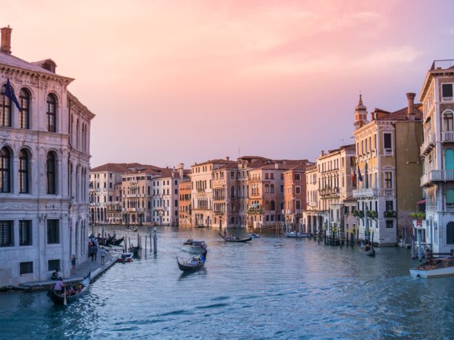 waterway in Venice Italy