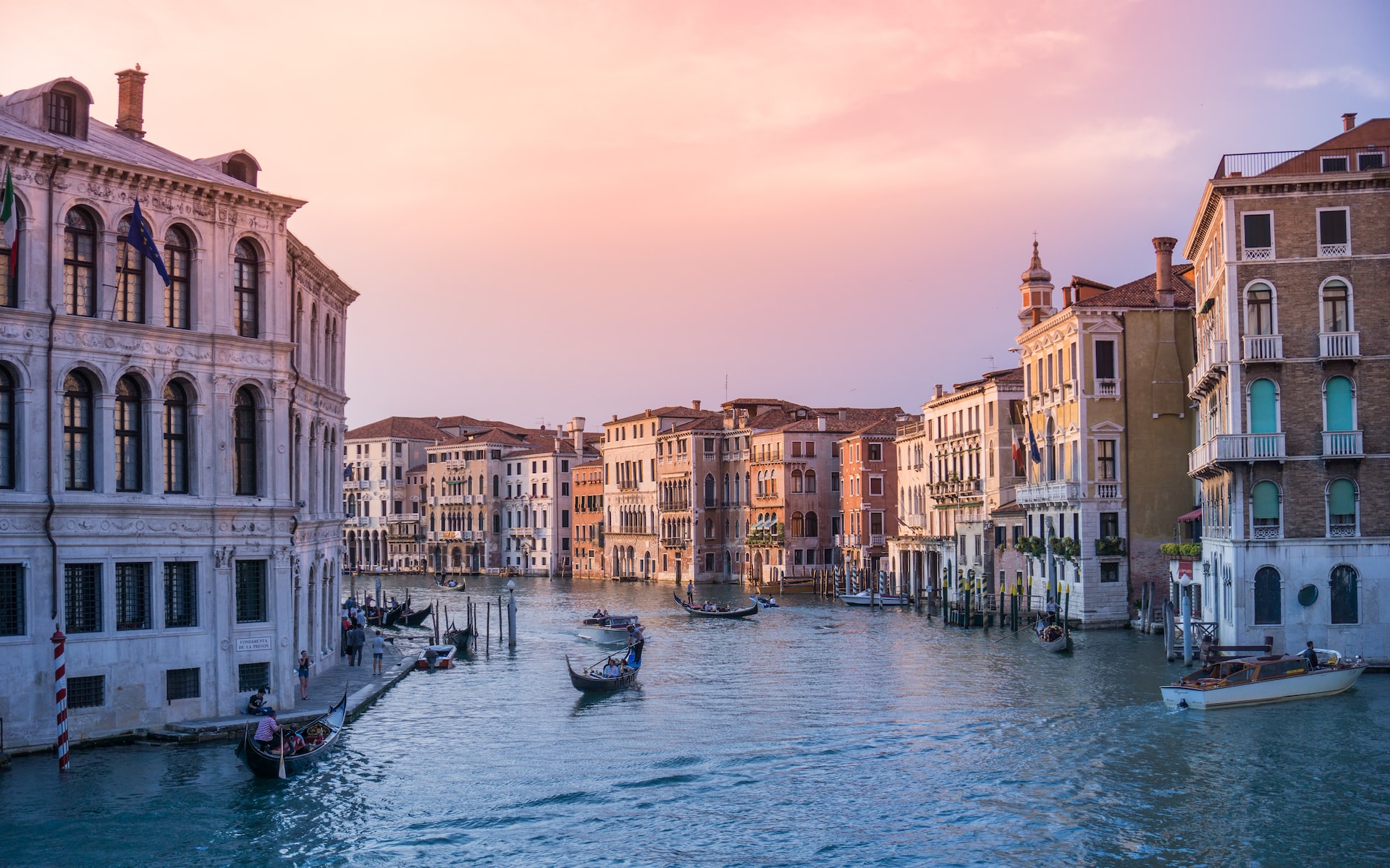 waterway in Venice Italy