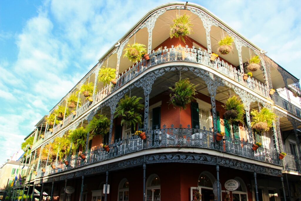 A building in New Orleans.