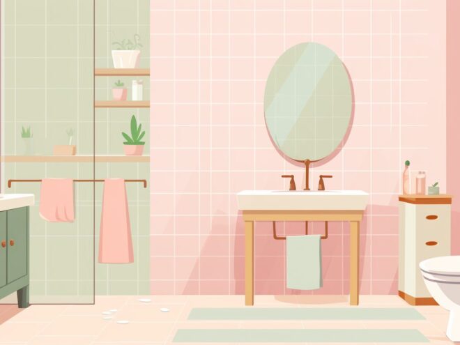 A small bathroom.