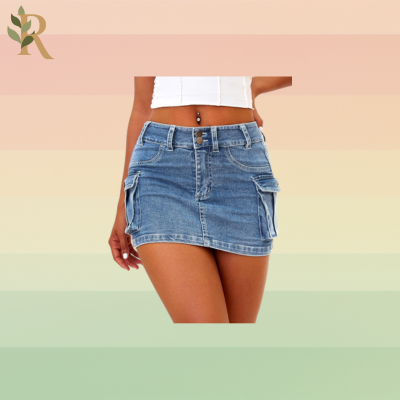 denim skirt