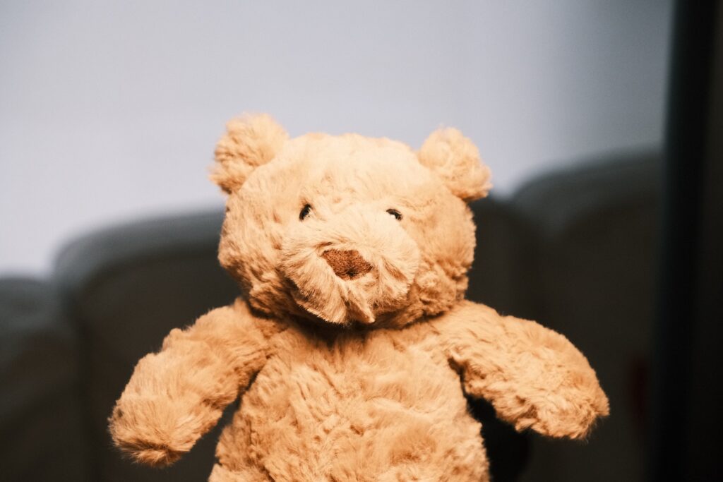 Brown Jellycat teddy bear