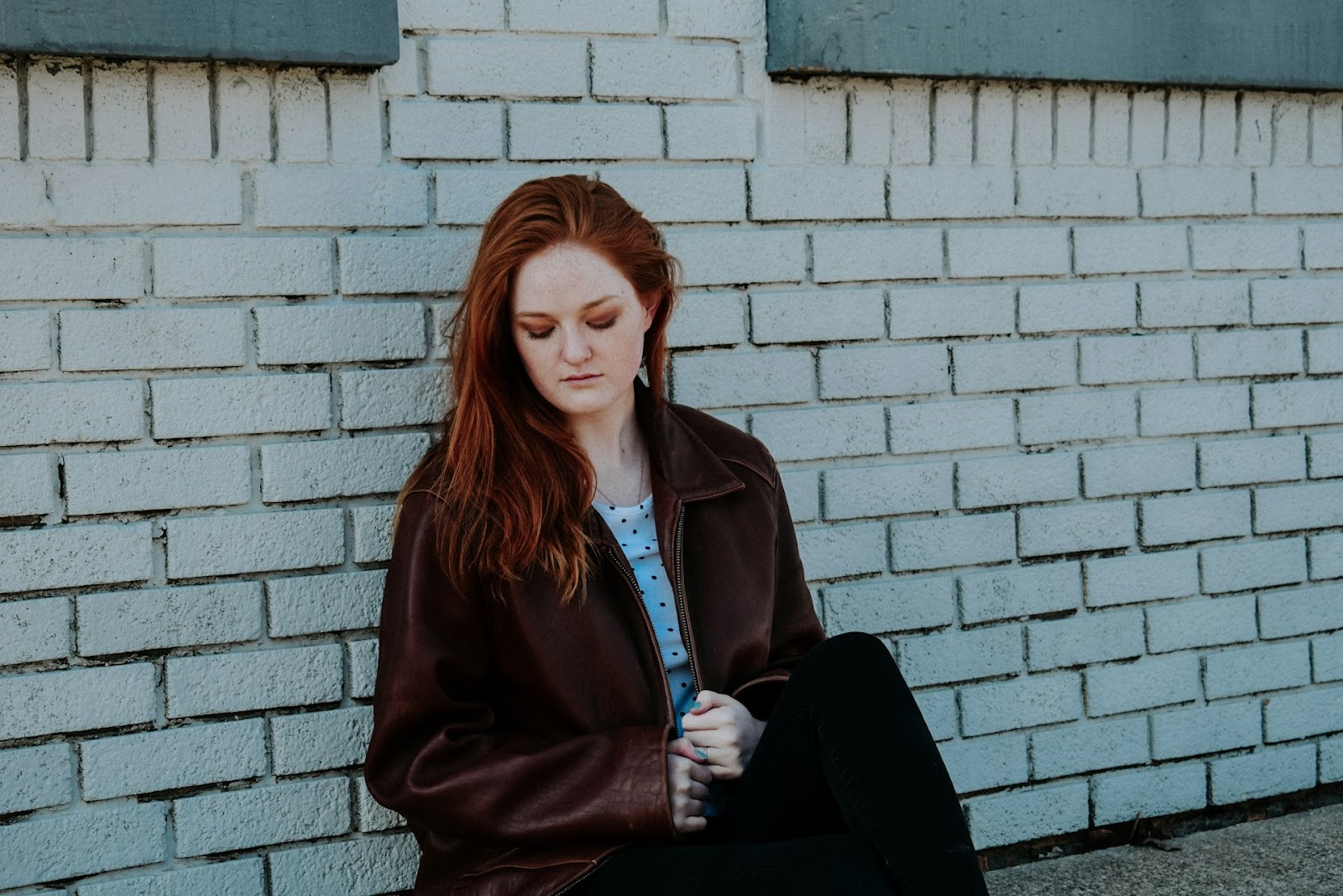 redhead with freckles