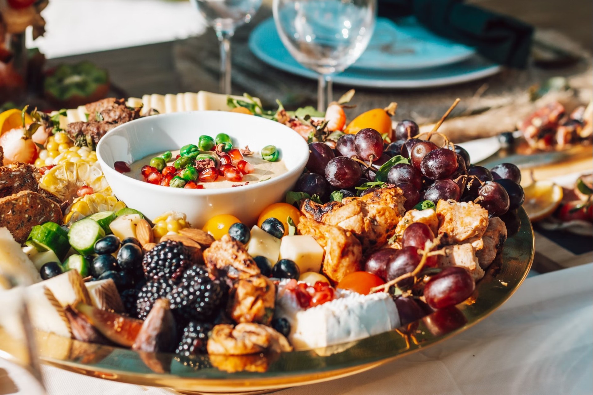 Christmas charcuterie board