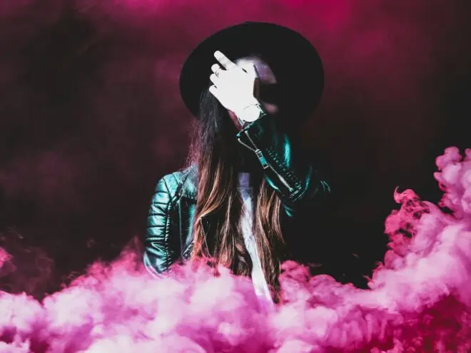 valentine's day outfit in pink cloud