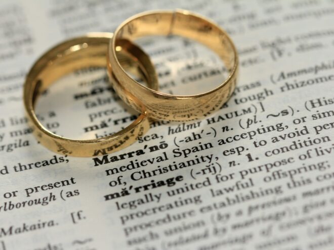 Wedding bands.