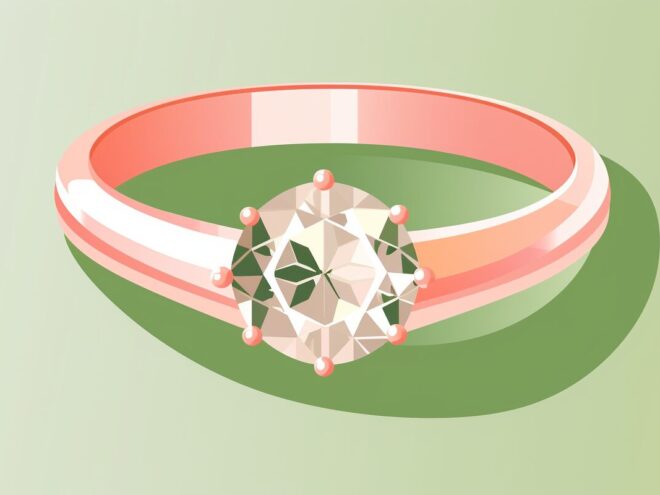 Engagement ring.