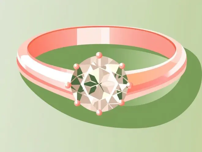 Engagement ring.