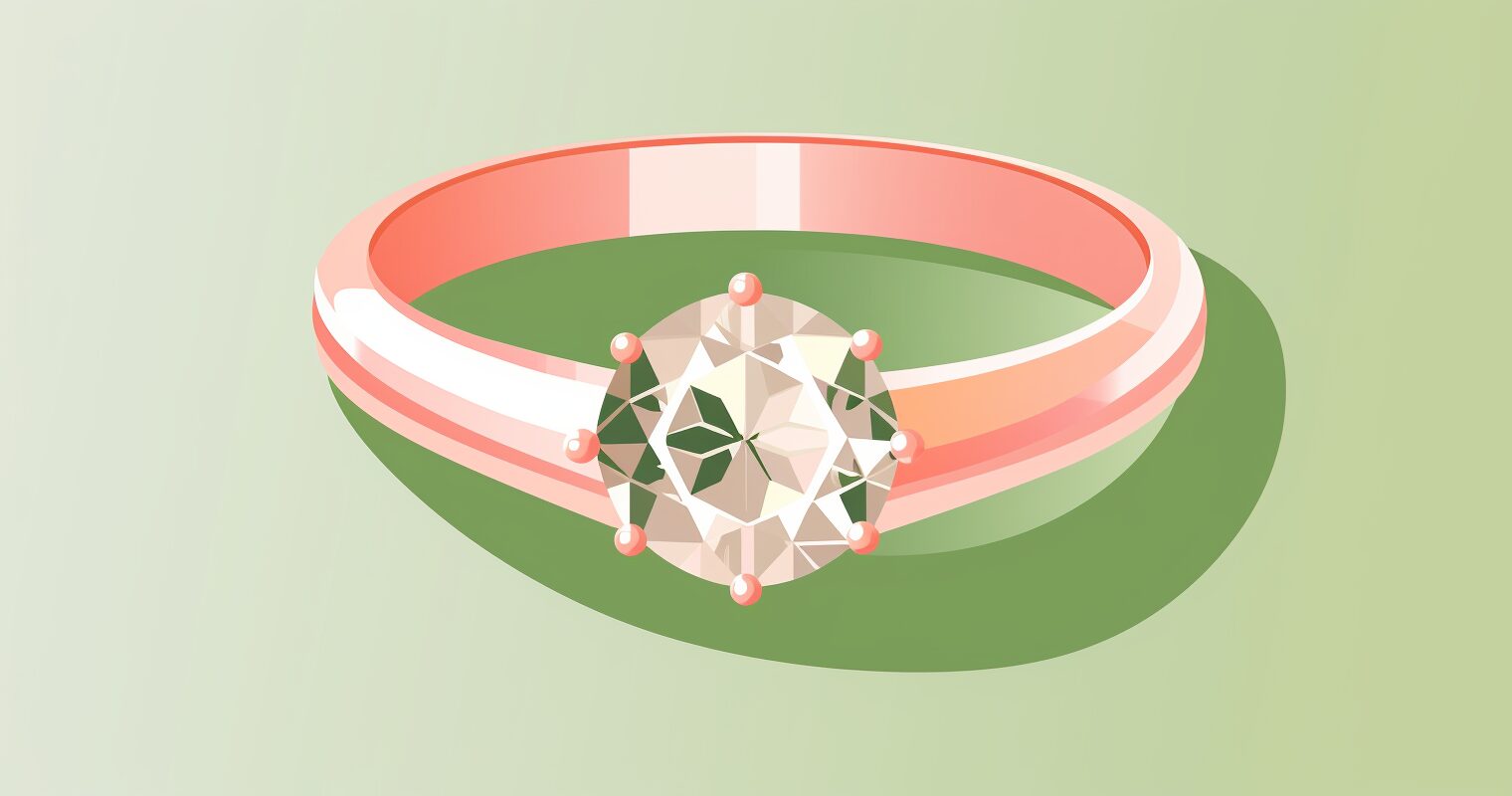Engagement ring.